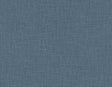 Myrna Linen wallpaper in Marine Blue with a matte linen texture