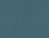 Electric blue linen texture vinyl wallpaper