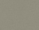 Myrna Linen Pavestone wallpaper featuring a matte grey linen-look texture