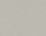 Stone grey linen-texture vinyl wallpaper