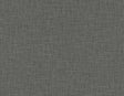 Myrna Linen charcoal matte textured wallpaper with woven linen look