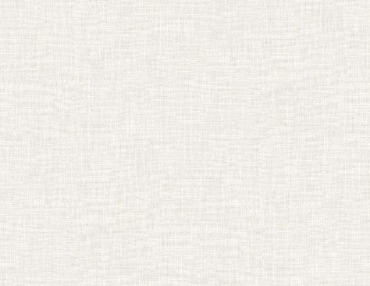 Myrna Linen wallpaper in White Oak with a subtle linen texture