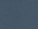 Seawave Sisal wallpaper in Alpha blue with fine horizontal sisal texture