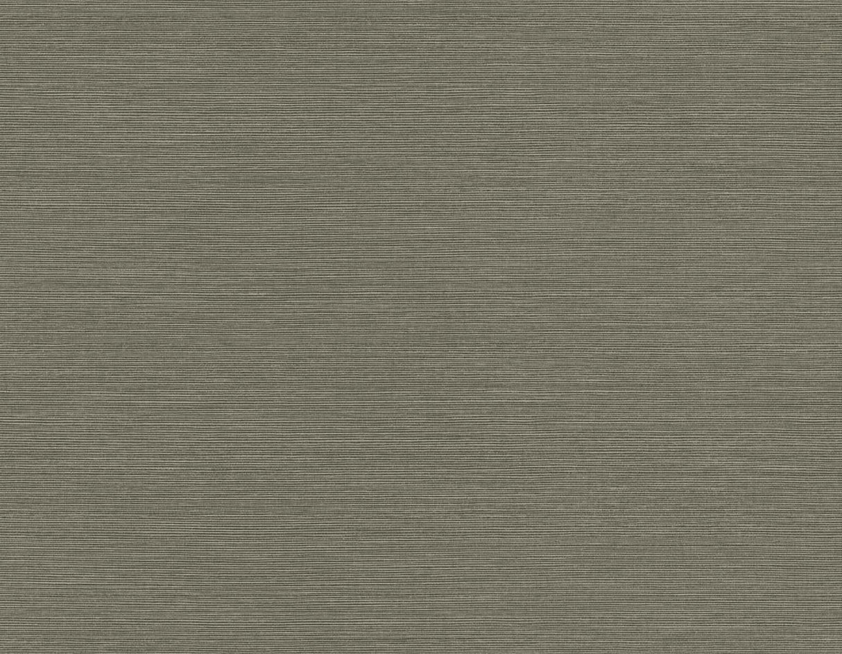 Seawave Sisal wallpaper in Raw Umber textured vinyl