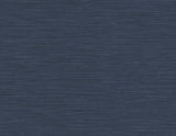 Seawave Sisal wallpaper in Caspian blue, textured matte sisal-look vinyl