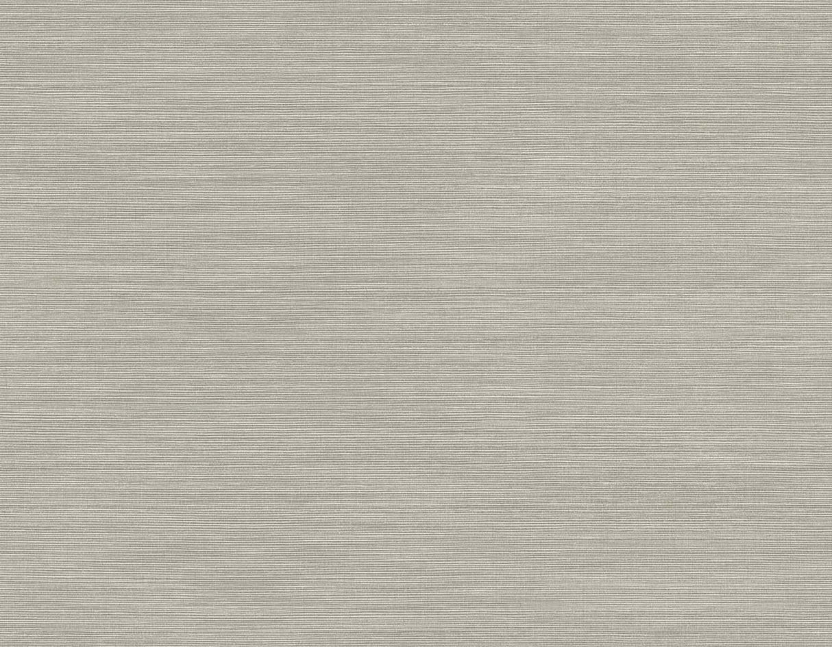Seawave Sisal in Spanner (grey) matte textured sisal-look vinyl wallpaper
