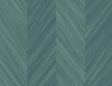 Wintergreen chevron wood textured vinyl wallpaper (Seabrook Designs TS82104)