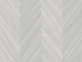 Chevron Wood Greys by Even More Textures Chevron Vinyl Wallpaper – Seabrook Designs TS82108-Sample