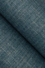 Berwick Indigo Weave Metallic Traditional Wallpaper - York UD2500N