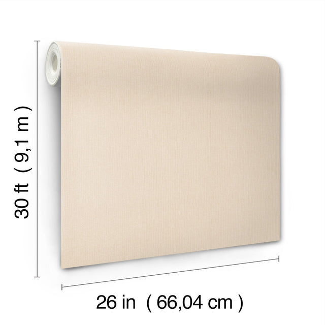 Purl One Sand Wallpaper with Pearlescent Modern Striped Texture - York UD2506N
