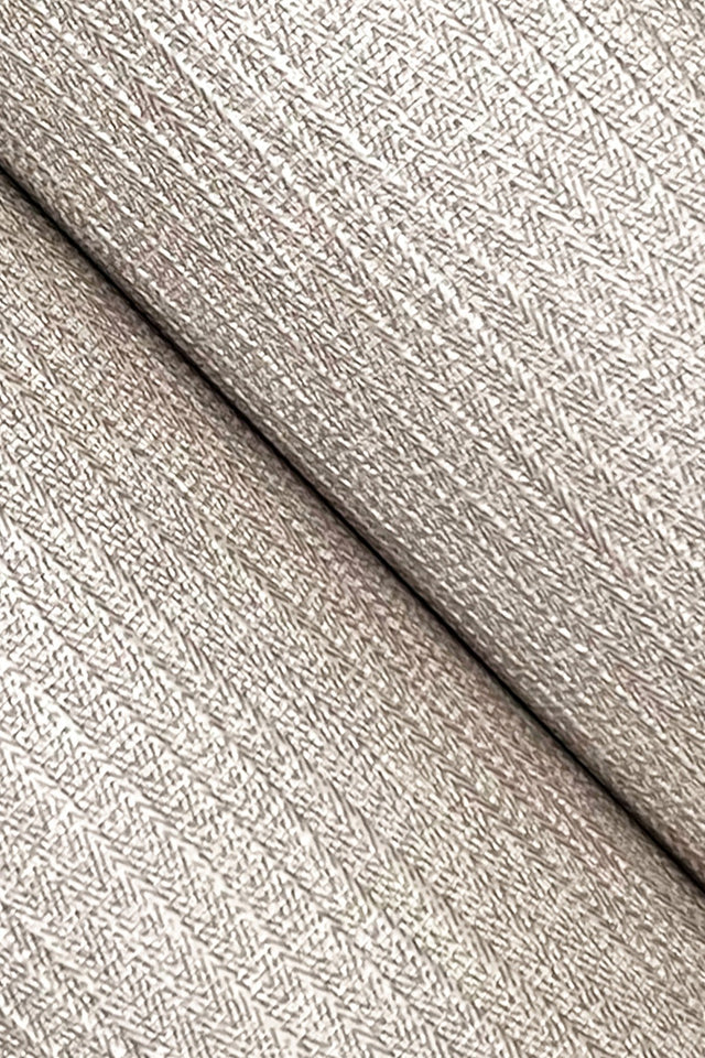 Purl One Pebble Beige Wallpaper with Modern Striped Texture and Pearl Effect - York UD2509N