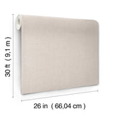 Purl One Pebble Beige Wallpaper with Modern Striped Texture and Pearl Effect - York UD2509N