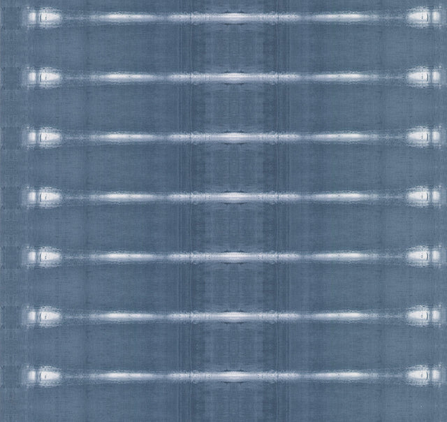 Resound Indigo Wallpaper with Modern Striped Watercolor Motif - York UD2515N