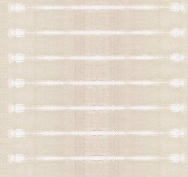 Resound Haze Beige Striped Vinyl on Non Woven Wallpaper - York UD2516N