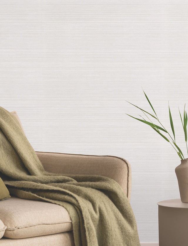 Allineate Greystone Wallpaper with Horizontal Variegated Texture - York UD2524N