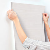 Allineate Greystone Wallpaper with Horizontal Variegated Texture - York UD2524N