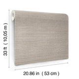 Allineate Haze Wallpaper with Horizontal Variegated Abstract Stripes - York UD2526N