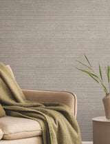Allineate Haze Wallpaper with Horizontal Variegated Abstract Stripes - York UD2526N
