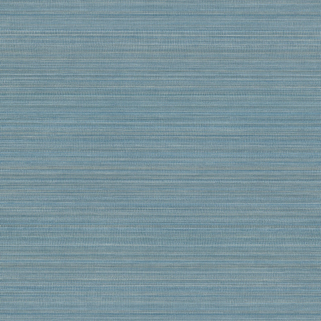 Allineate Ink Blue Wallpaper with Horizontal Variegated Stripe Texture - York UD2527N
