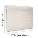 Allineate Natural Wallpaper with Horizontal Variegated Texture - York UD2528N