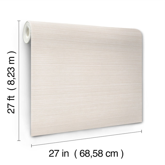 Allineate Natural Wallpaper with Horizontal Variegated Texture - York UD2528N