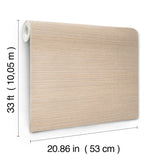 Allineate Parchment Horizontal Faux Wallpaper - York UD2530N