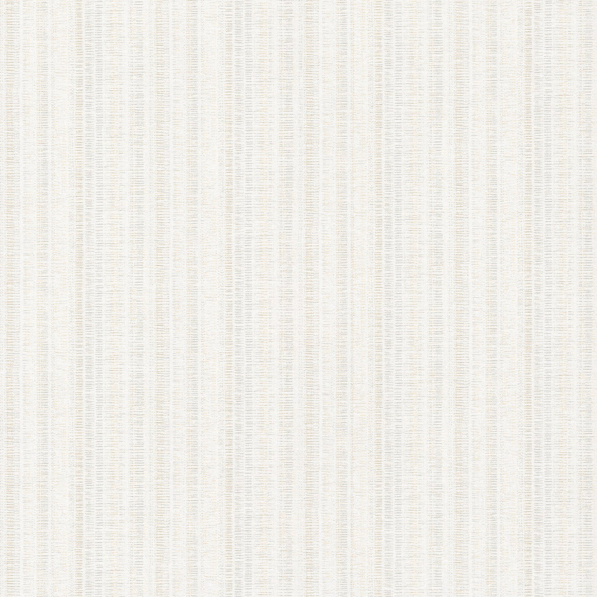 Stratford Snow Striped Metallic Wallpaper- York UD2547N