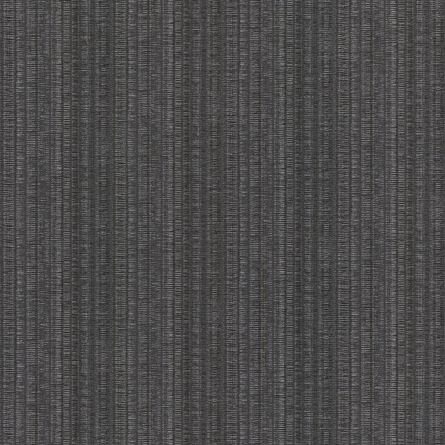 Stratford Carbon Striped Metallic Wallpaper - York UD2549N