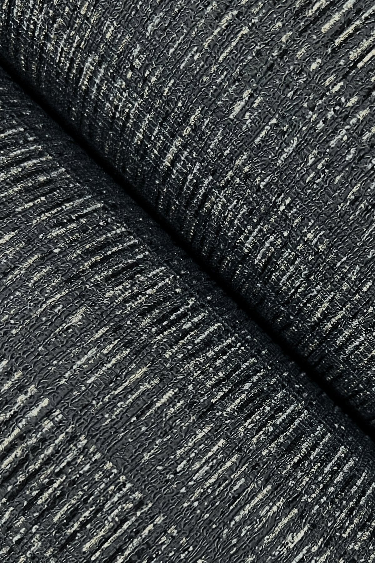 Stratford Carbon Striped Metallic Wallpaper - York UD2549N