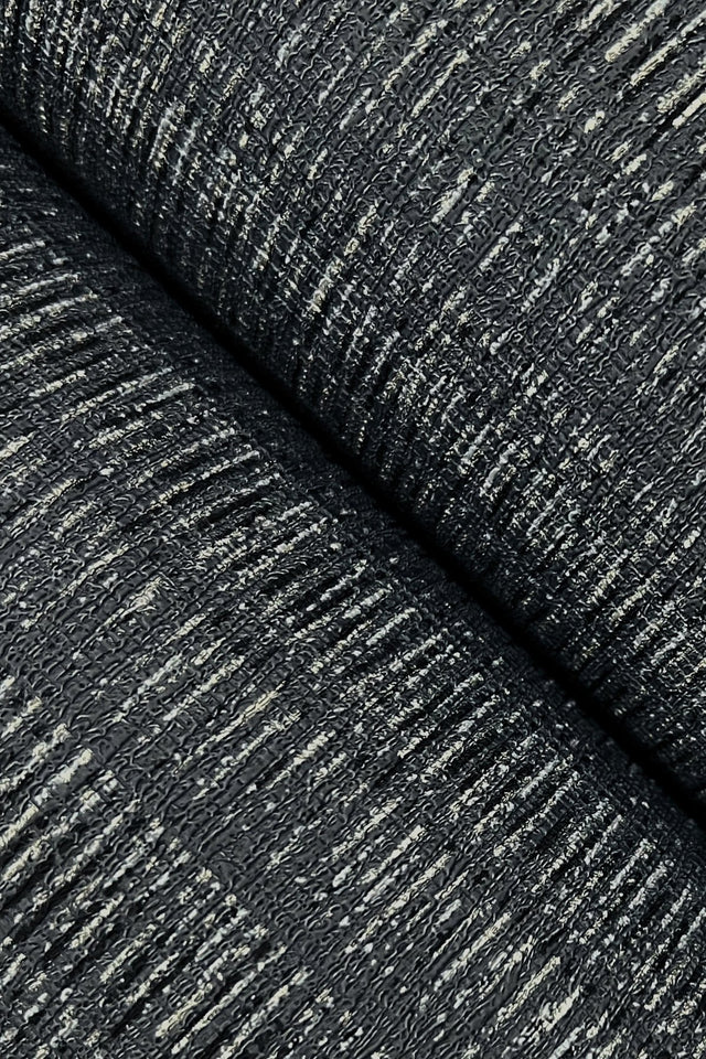 Stratford Carbon Striped Metallic Wallpaper - York UD2549N