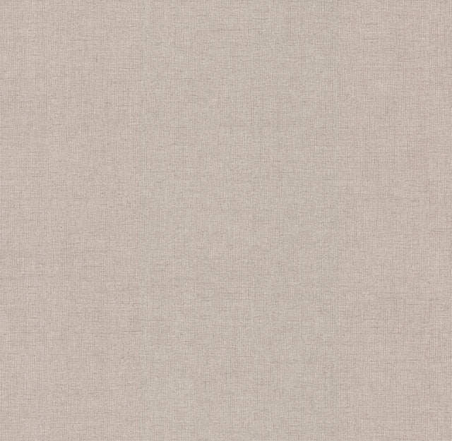 Hardy Linen Studio Clay Vinyl on Non Woven Wallpaper with Woven Linen Texture - York UD2555N