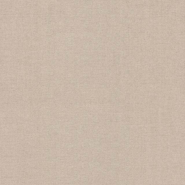 Hardy Linen Jute Beige Textured Wallpaper with Woven Linen Look - York UD2556N