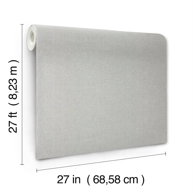 Hardy Linen Dusk Wallpaper with Woven Linen Texture - York UD2557N