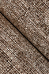 Hardy Linen Tudor Brown High Performance Vinyl Wallpaper - York UD2559N