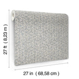 Rune Oyster Modern Geometric Wallpaper - York UD2583N