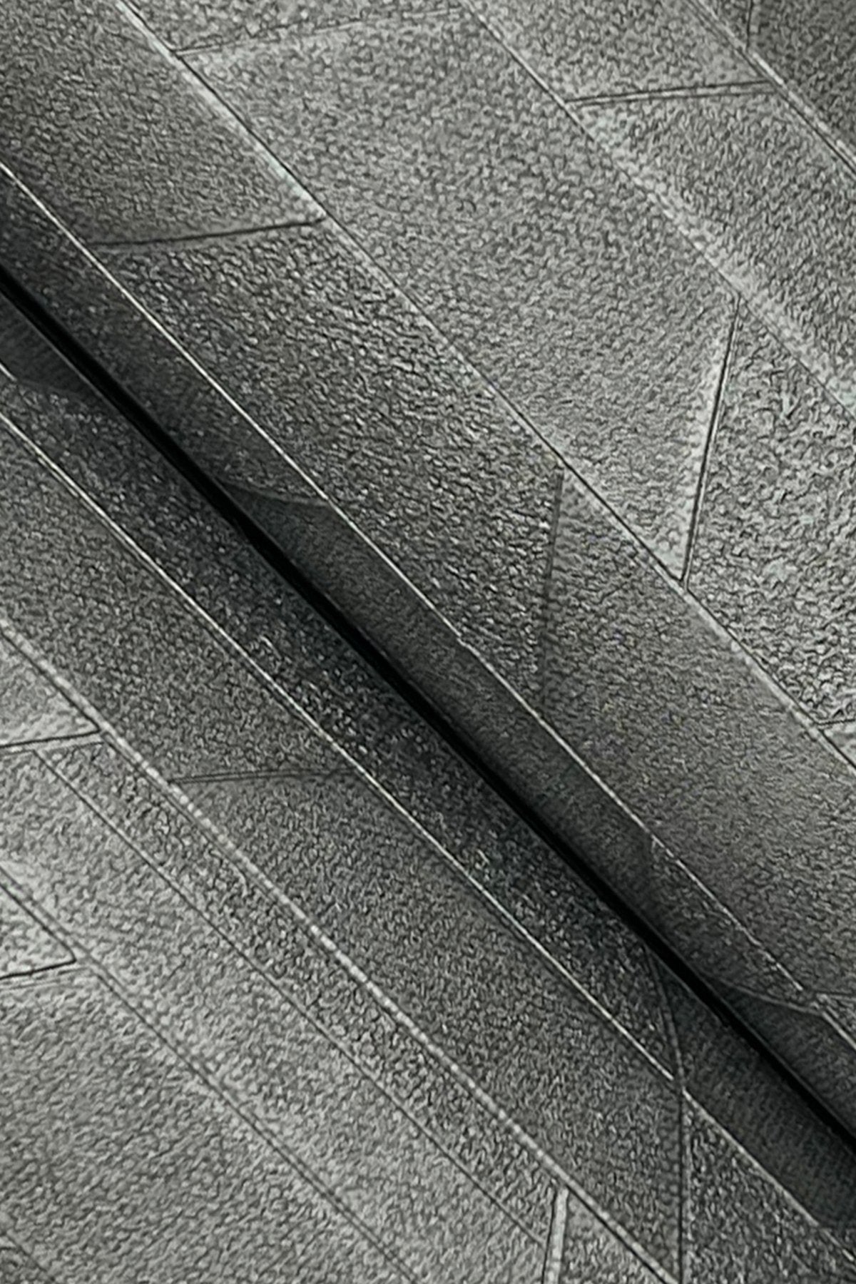 Verge Graphite Wallpaper with Modern Stripes Texture - York UD2593N
