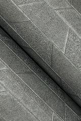 Verge Graphite Wallpaper with Modern Stripes Texture - York UD2593N