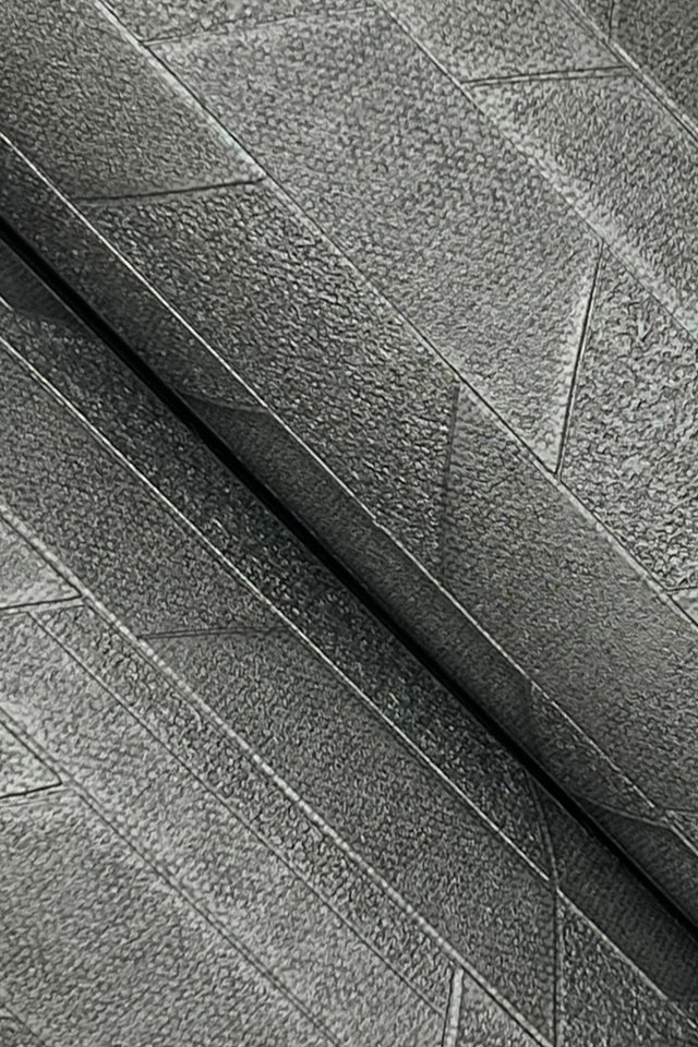 Verge Graphite Wallpaper with Modern Stripes Texture - York UD2593N