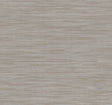 Sari Silk Grey Faux Fabric Wallpaper by York Wallcoverings - UW1002