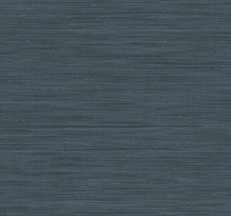 Sari Silk Slate Faux Fabric Wallpaper by York Wallcoverings - UW1005N