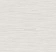 Sari Silk Pearl Faux Fabric Wallpaper by York Wallcoverings UW1006 - Close-up swatch showing warm white silken texture pattern