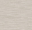 Sari Silk Khaki Faux Fabric Wallpaper by York Wallcoverings - UW1008