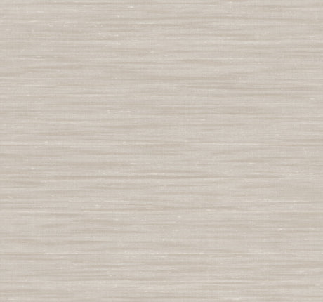 Sari Silk Khaki Faux Fabric Wallpaper by York Wallcoverings UW1008N