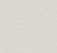 Terrene Light Grey Faux Linen Wallpaper by York Wallcoverings - UW1013
