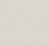 Terrene Light Grey Faux Linen Wallpaper by York Wallcoverings - UW1013N