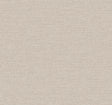 Terrene Light Brown Faux Linen Wallpaper by York Wallcoverings - UW1014N