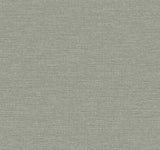 Terrene Moss Faux Linen Wallpaper by York Wallcoverings UW1016N