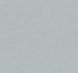 Terrene Light Blue Faux Linen Wallpaper by York Wallcoverings - UW1018N