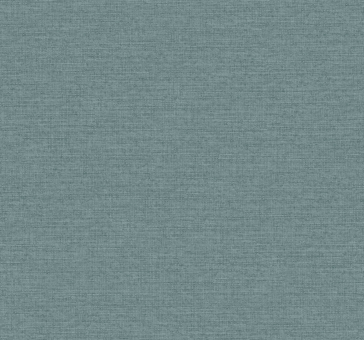 Terrene Teal Faux Linen Texture Wallpaper by York Wallcoverings - UW1019