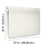 Precious Metal Pearl by York Wallcoverings Corrugated Texture Pattern Non Woven Vinyl Unpasted Strippable Residential Wallpaper - UW1023N